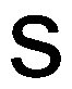 字母S没有平滑的字体。边缘参差不齐。